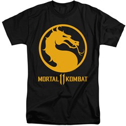 Mortal Kombat 11 - Mens Dragon Logo Tall T-Shirt