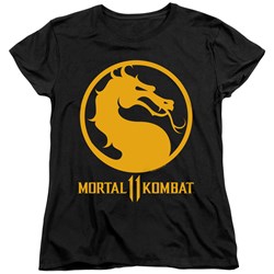 Mortal Kombat 11 - Womens Dragon Logo T-Shirt