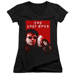 The Lost Boys - Juniors Michael David Star V-Neck T-Shirt
