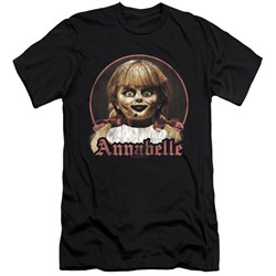 Annabelle - Mens Annabelle Portrait Premium Slim Fit T-Shirt
