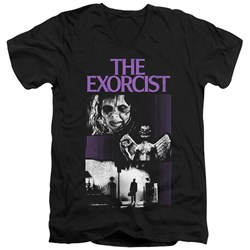 The Exorcist - Mens What An Excellent Day V-Neck T-Shirt