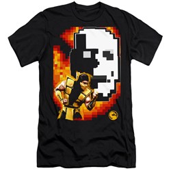 Mortal Kombat Klassic - Mens Scorpion Slim Fit T-Shirt