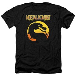 Mortal Kombat Klassic - Mens Logo Heather T-Shirt