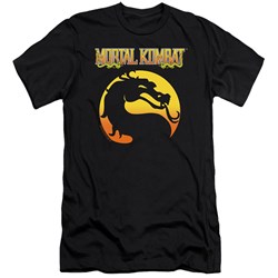 Mortal Kombat Klassic - Mens Logo Premium Slim Fit T-Shirt