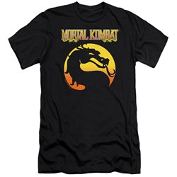 Mortal Kombat Klassic - Mens Logo Slim Fit T-Shirt