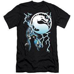 Mortal Kombat Klassic - Mens Raiden Slim Fit T-Shirt