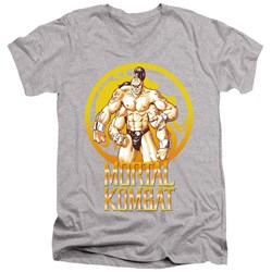 Mortal Kombat Klassic - Mens Goro V-Neck T-Shirt