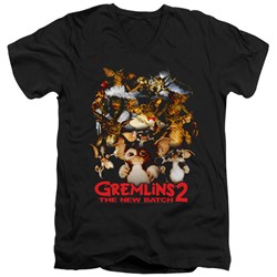 Gremlins 2 - Mens Goon Crew V-Neck T-Shirt