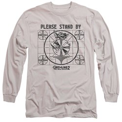 Gremlins 2 - Mens Please Stand By Long Sleeve T-Shirt
