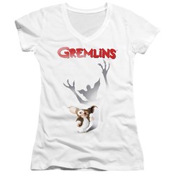 Gremlins - Juniors Shadow V-Neck T-Shirt