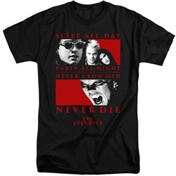 The Lost Boys - Mens Never Die Tall T-Shirt