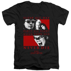 The Lost Boys - Mens Never Die V-Neck T-Shirt