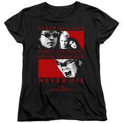 The Lost Boys - Womens Never Die T-Shirt