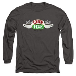 Friends - Mens Central Perk Logo Long Sleeve T-Shirt