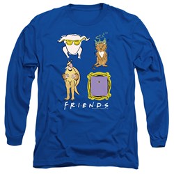 Friends - Mens Sybmols Long Sleeve T-Shirt