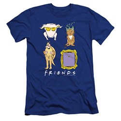 Friends - Mens Sybmols Premium Slim Fit T-Shirt