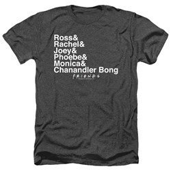 Friends - Mens Chanandler Bong Heather T-Shirt