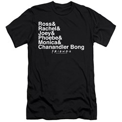 Friends - Mens Chanandler Bong Premium Slim Fit T-Shirt