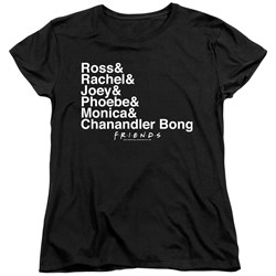 Friends - Womens Chanandler Bong T-Shirt