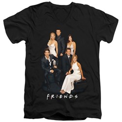 Friends - Mens Classy V-Neck T-Shirt