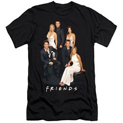 Friends - Mens Classy Premium Slim Fit T-Shirt