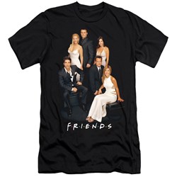 Friends - Mens Classy Slim Fit T-Shirt