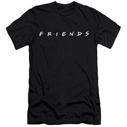 Friends - Mens Logo Premium Slim Fit T-Shirt