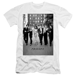 Friends - Mens Walk The Streets Premium Slim Fit T-Shirt