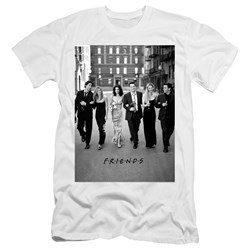 Friends - Mens Walk The Streets Slim Fit T-Shirt