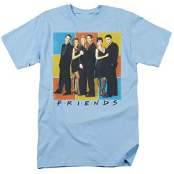 Friends - Mens Color Block Of Friends T-Shirt