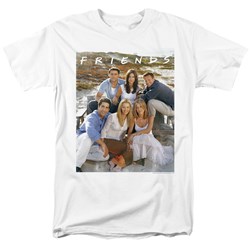 Friends - Mens Lifes A Beach T-Shirt