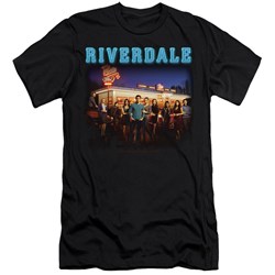 Riverdale - Mens Up At Pops Premium Slim Fit T-Shirt