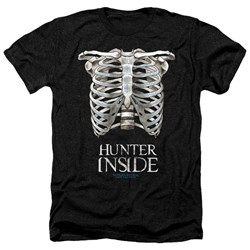 Supernatural - Mens Hunter Inside Heather T-Shirt