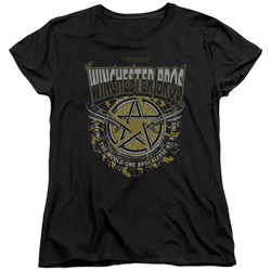 Supernatural - Womens Winchester Bros T-Shirt