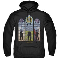 Supernatural - Mens Stained Glass Pullover Hoodie