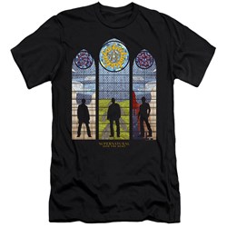 Supernatural - Mens Stained Glass Premium Slim Fit T-Shirt