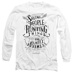Supernatural - Mens Family Business Long Sleeve T-Shirt