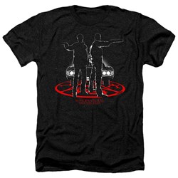 Supernatural - Mens Silhouettes Heather T-Shirt