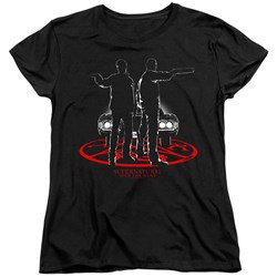 Supernatural - Womens Silhouettes T-Shirt