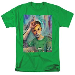 Big Bang Theory - Mens Sheldon Painting T-Shirt