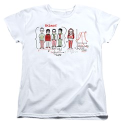 Big Bang Theory - Womens Bazinga Equation T-Shirt