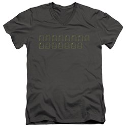 Big Bang Theory - Mens Intranet Machine V-Neck T-Shirt