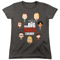 Big Bang Theory - Womens Emojis T-Shirt