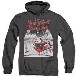 The Year Without A Santa Claus - Mens Santa Poster Hoodie