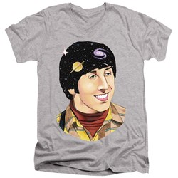 Big Bang Theory - Mens Howard Space V-Neck T-Shirt