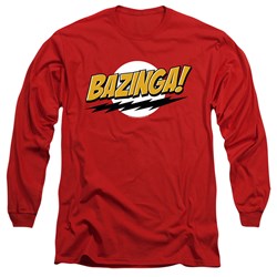Big Bang Theory - Mens Bazinga Long Sleeve T-Shirt