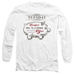Supernatural - Mens Pig N Poke Long Sleeve T-Shirt
