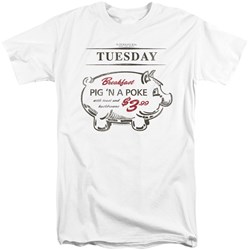 Supernatural - Mens Pig N Poke Tall T-Shirt
