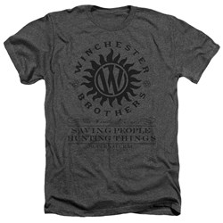 Supernatural - Mens Winchester Anti Possession Heather T-Shirt
