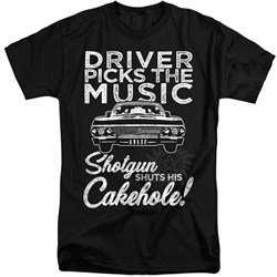 Supernatural - Mens Driver Picks Music Tall T-Shirt